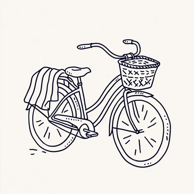 Coastal Resort Ink Illustrations