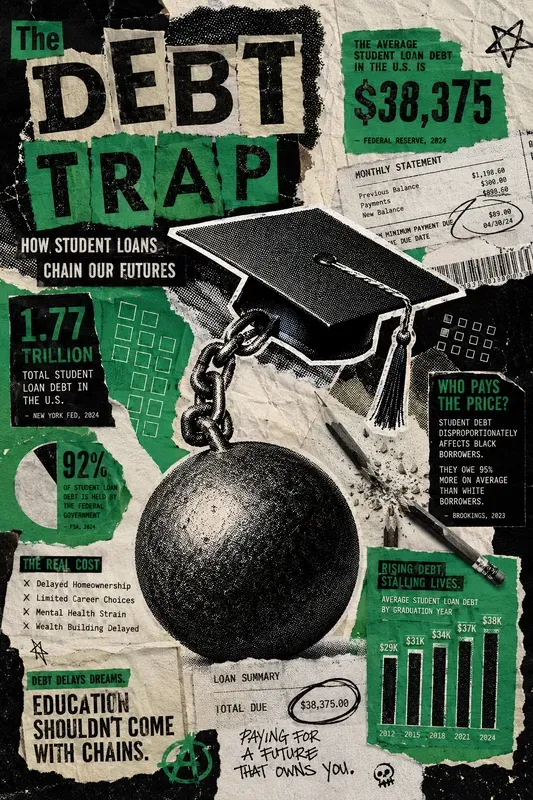 Zine Style Infographic Collages