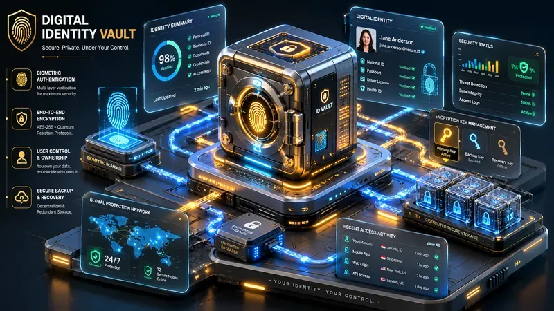 Sleek 3D Isometric Tech Ecosystem Maps