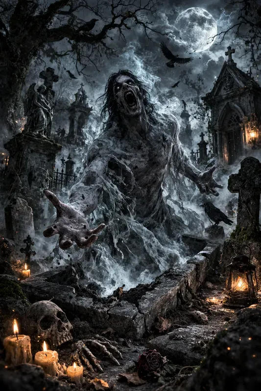 Gothic Graveyard Generator