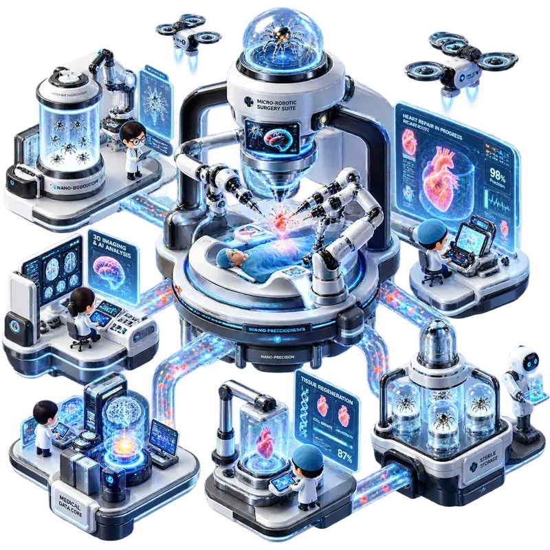 Isometric Tech Ecosystem UI Assets