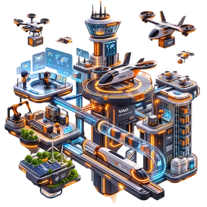Isometric Tech Ecosystem UI Assets