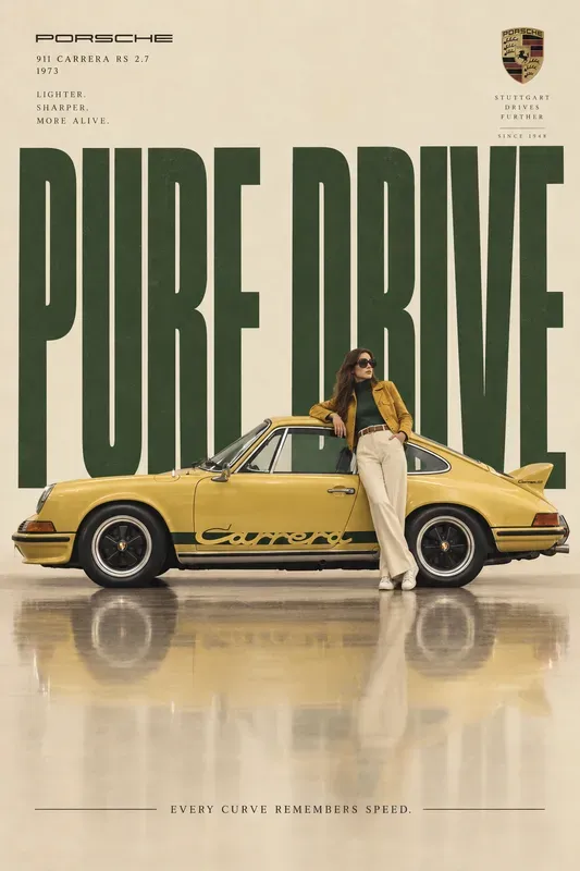 Heritage Automotive Poster Generator