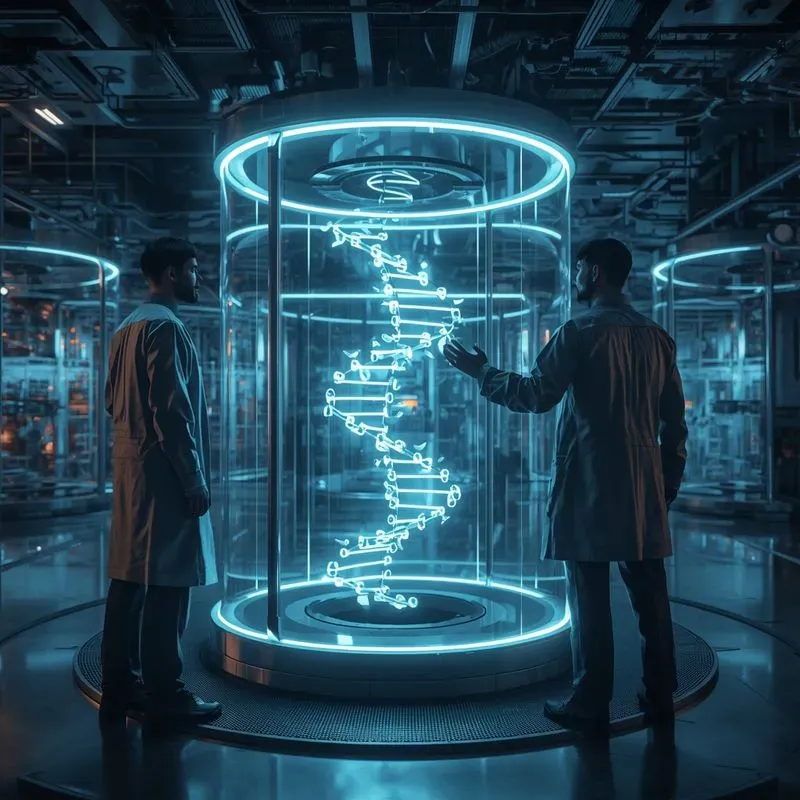 3D Futuristic Quantum Labs