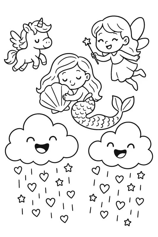Happy Doodle Scenes