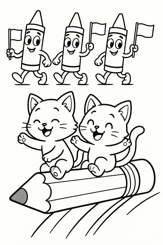 Happy Doodle Scenes