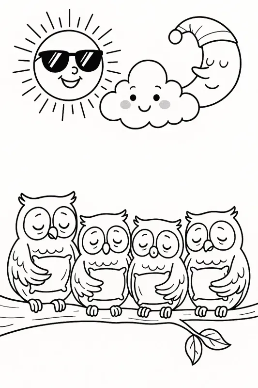 Happy Doodle Scenes