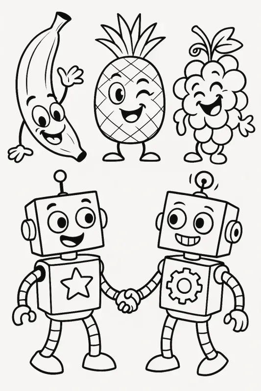 Happy Doodle Scenes