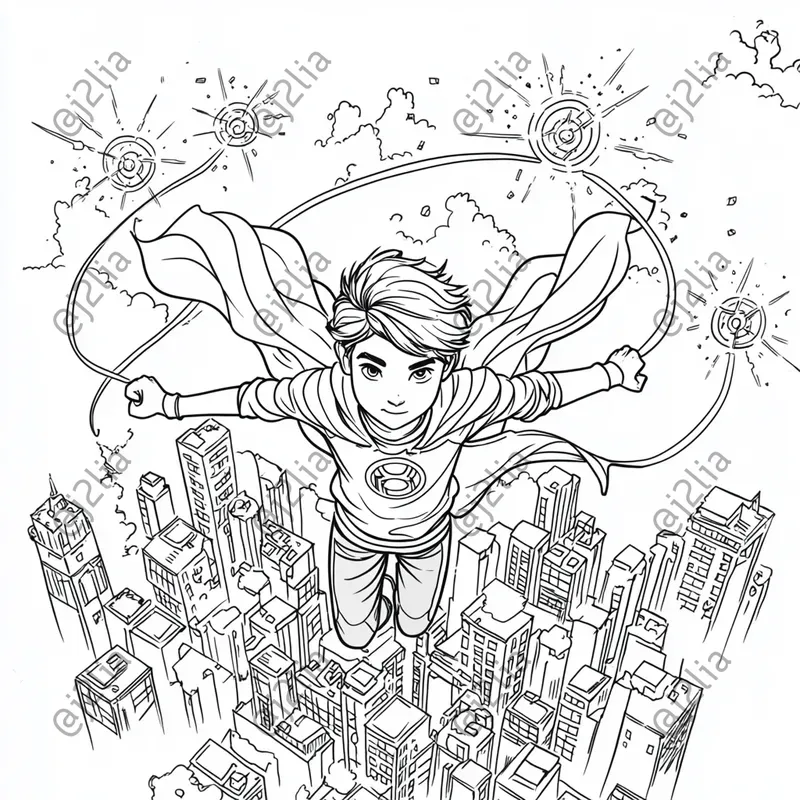 Fantasy Character Coloring Pages