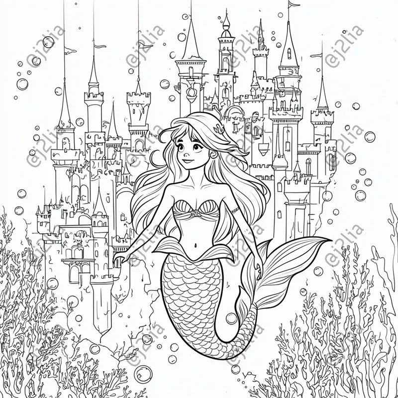 Fantasy Character Coloring Pages