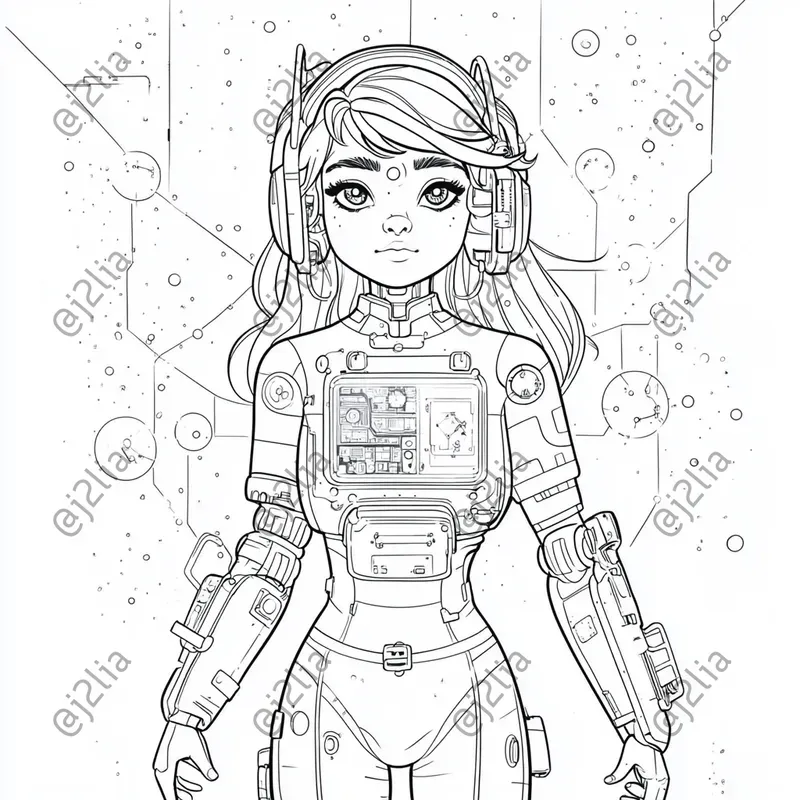 Fantasy Character Coloring Pages