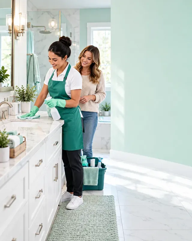 Home Cleaning Ad Visuals
