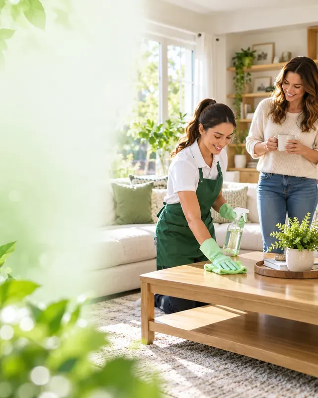 Home Cleaning Ad Visuals