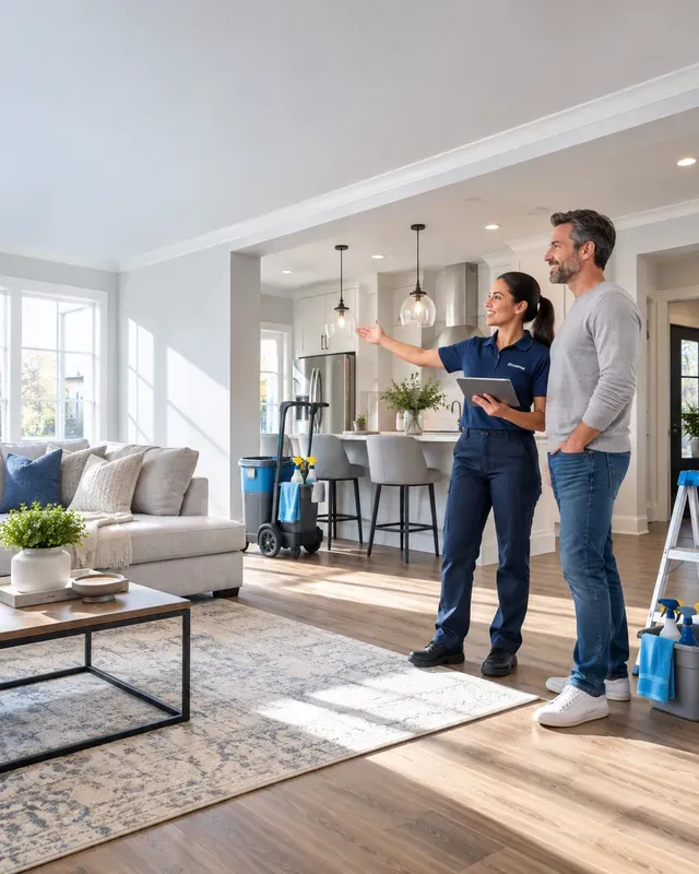 Home Cleaning Ad Visuals