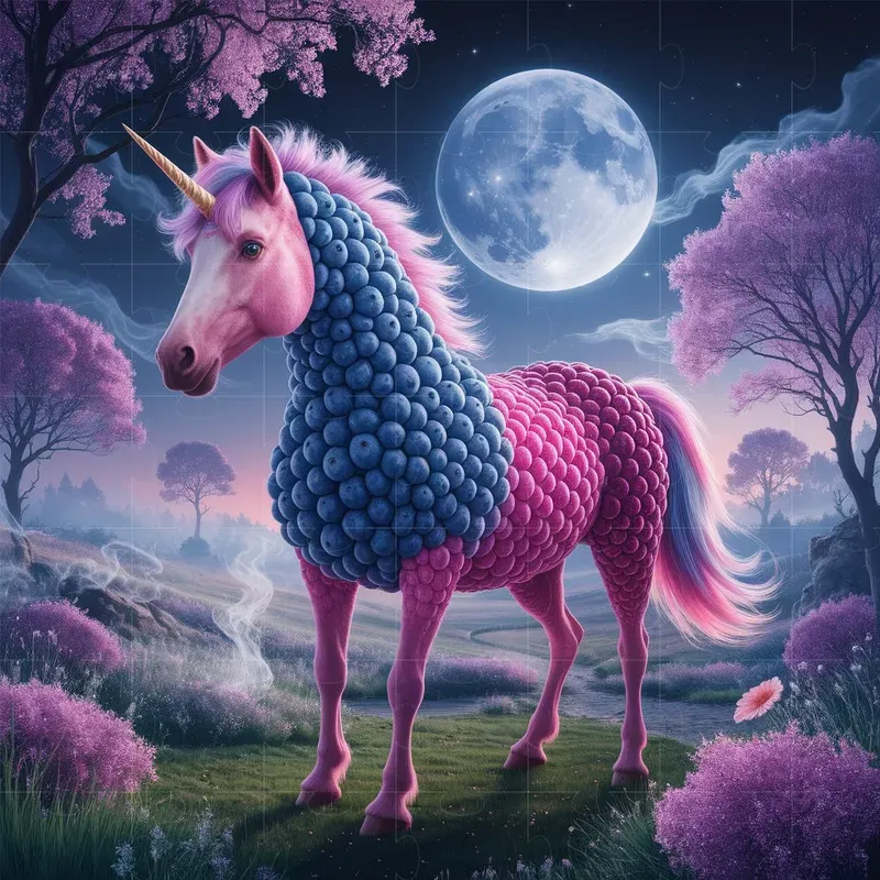 Fantasy Animalfruit Hybrid Art