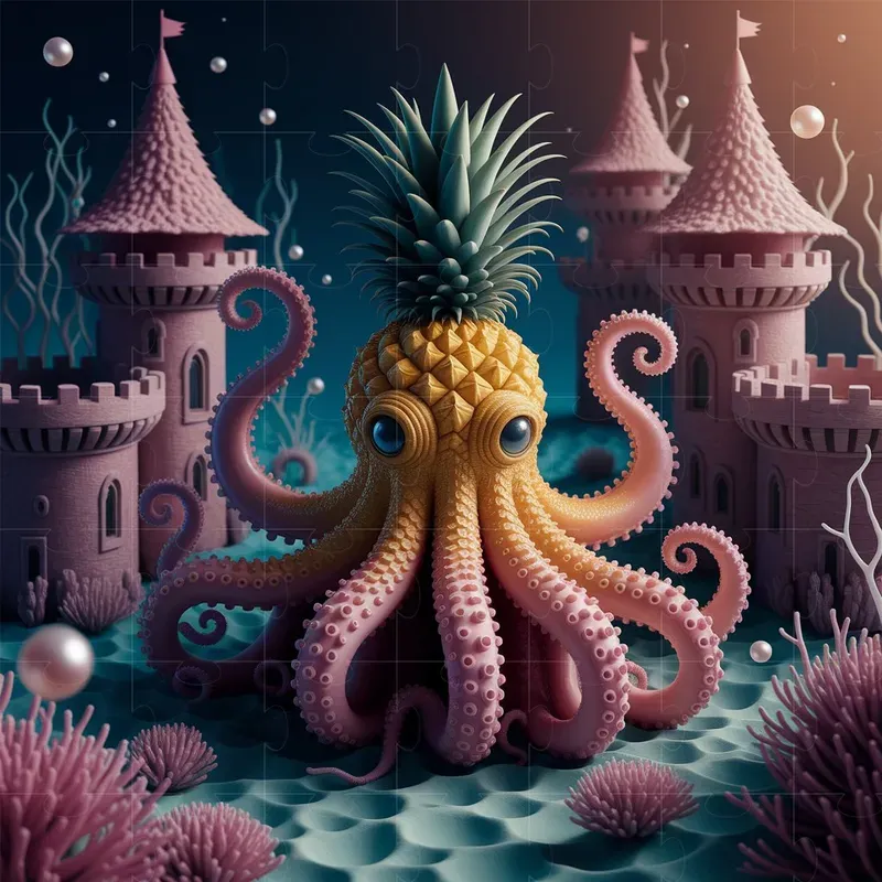 Fantasy Animalfruit Hybrid Art