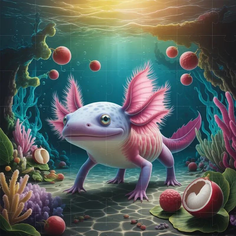 Fantasy Animalfruit Hybrid Art