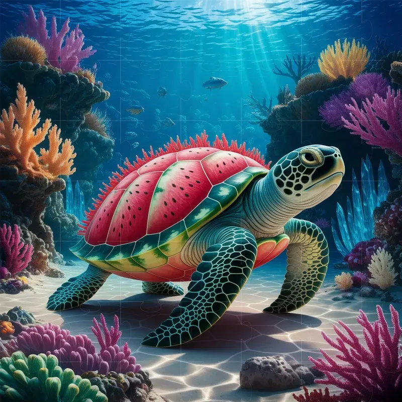 Fantasy Animalfruit Hybrid Art