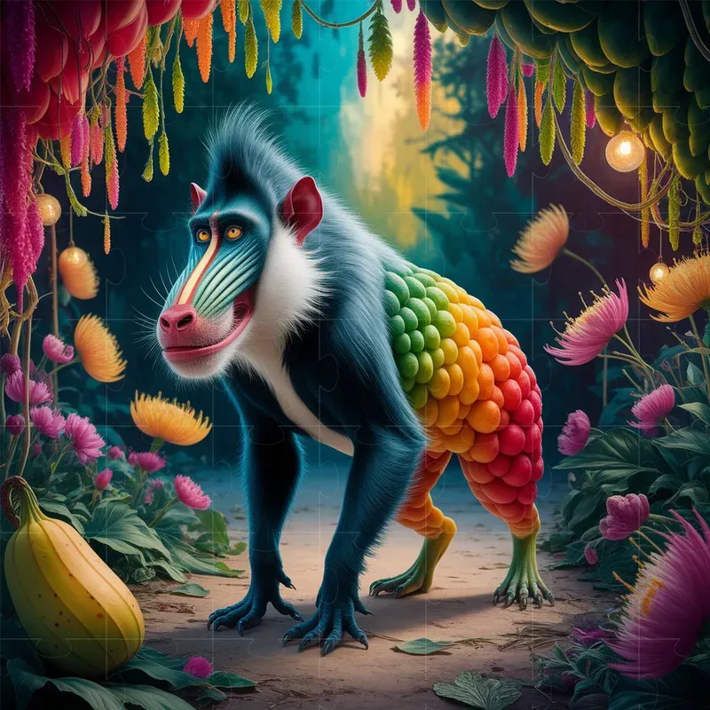 Fantasy Animalfruit Hybrid Art