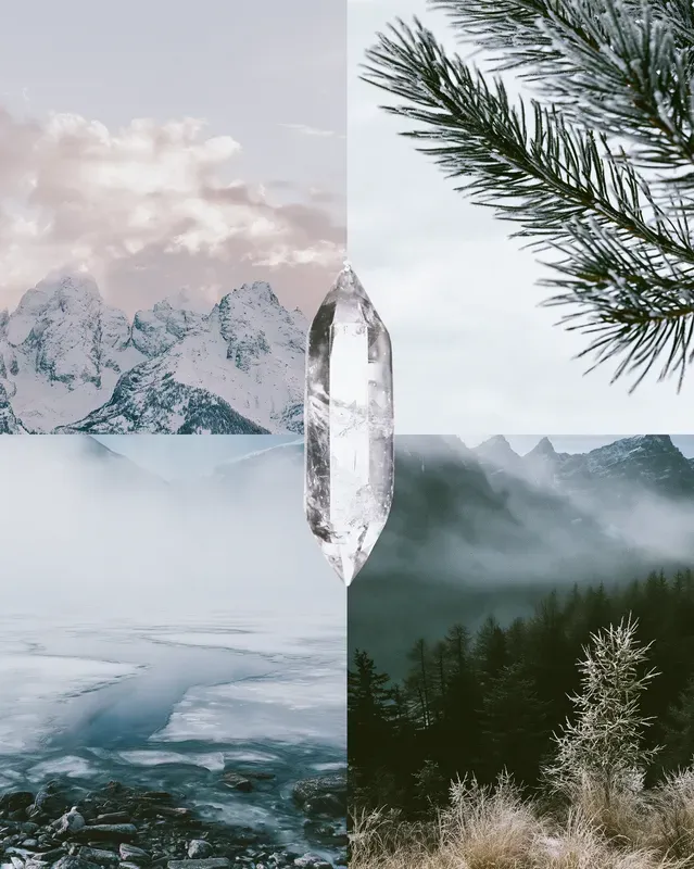 Atmospheric 4panel Photo Mood Collages