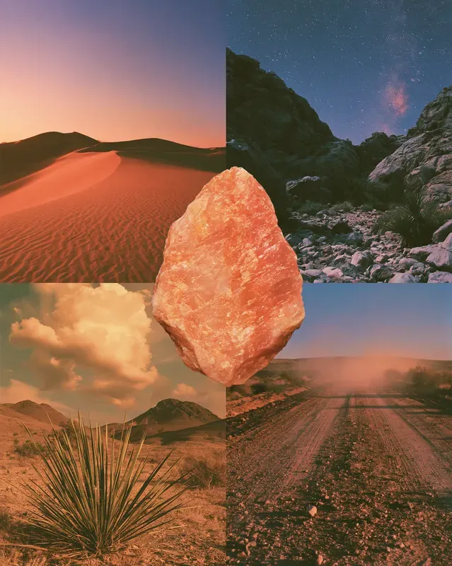 Atmospheric 4panel Photo Mood Collages