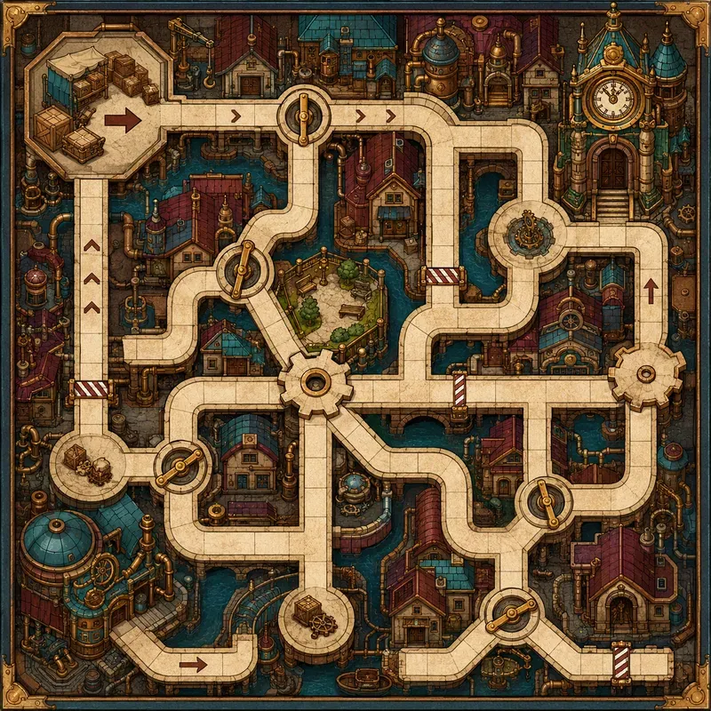 Analog Adventure Puzzle Boards