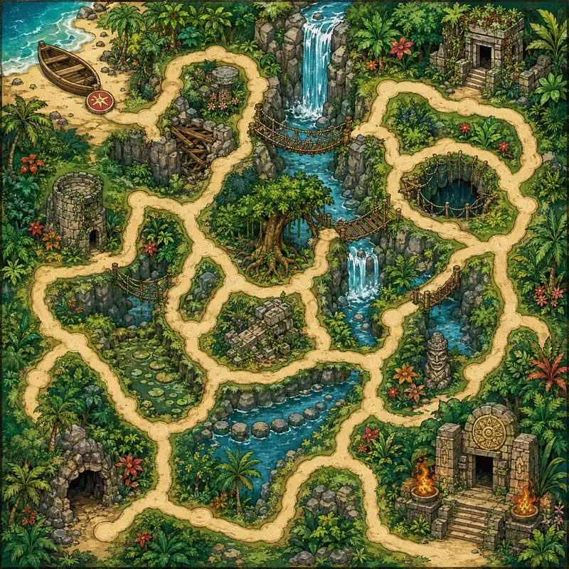 Analog Adventure Puzzle Boards