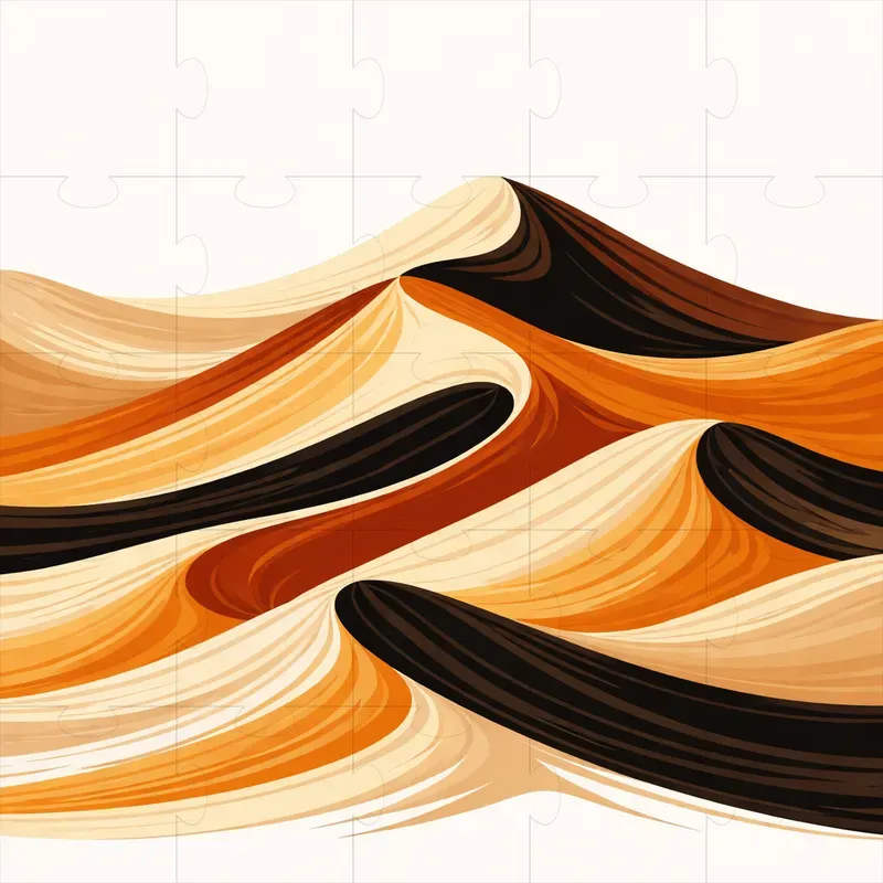 Abstract Line Art Paintings