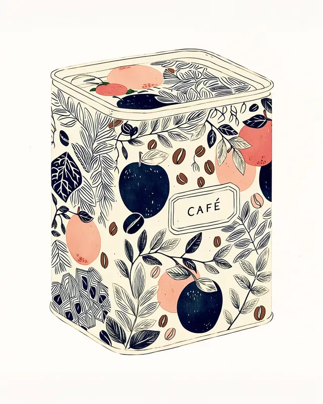 Vintage Mediterranean Packaging Generator