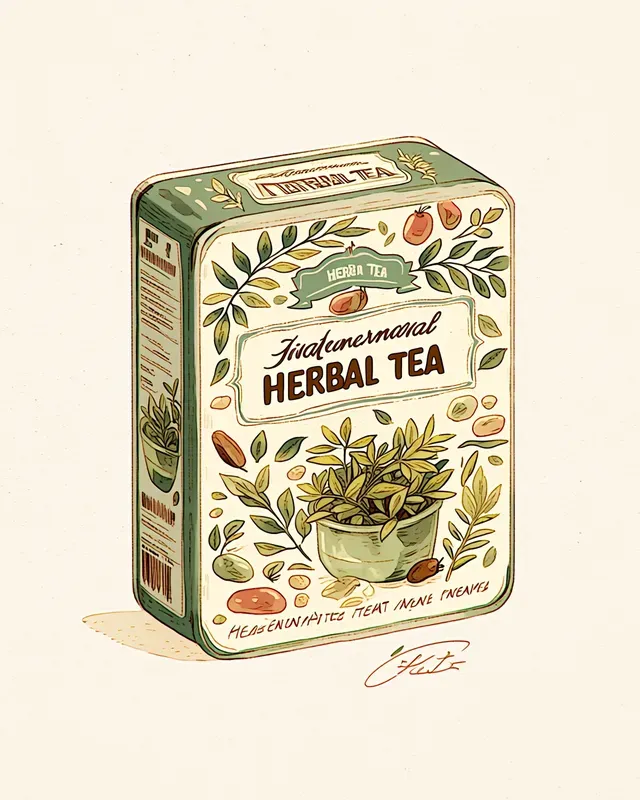 Vintage Mediterranean Packaging Generator