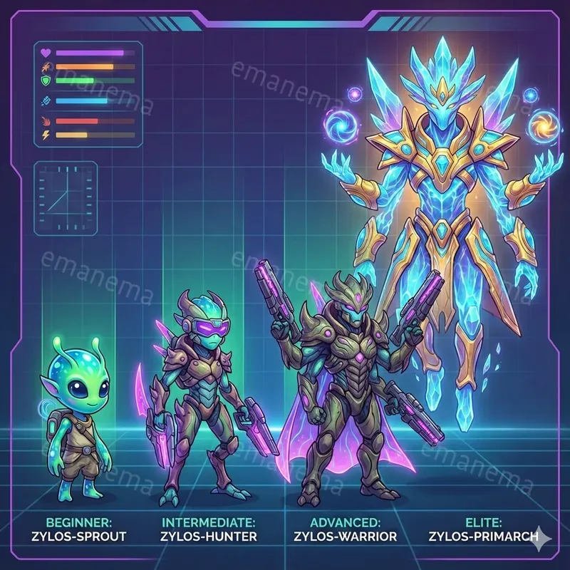 Videogame Character Evolution Images