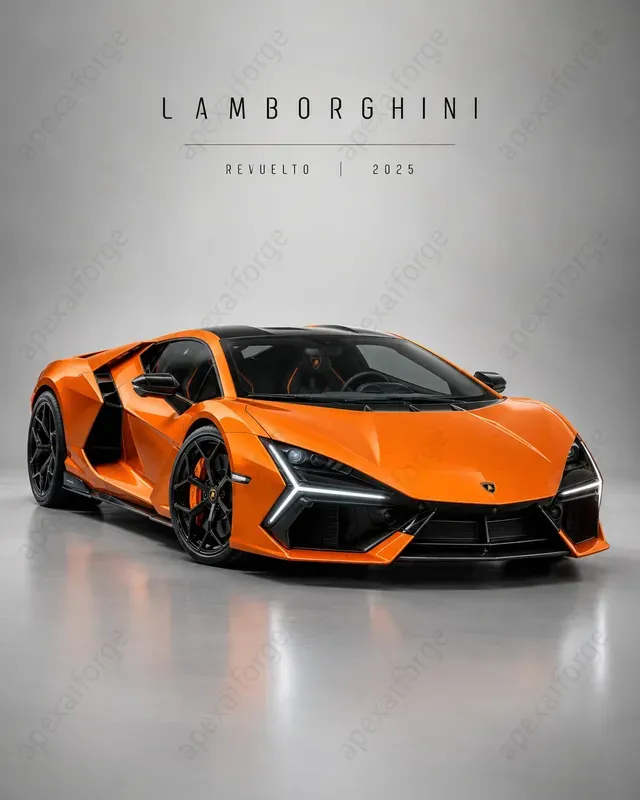 Luxury Car Poster Generator 4K HD