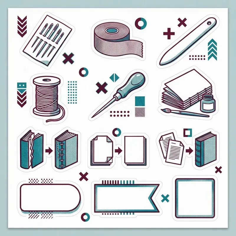 Repair Patch Label Stickers