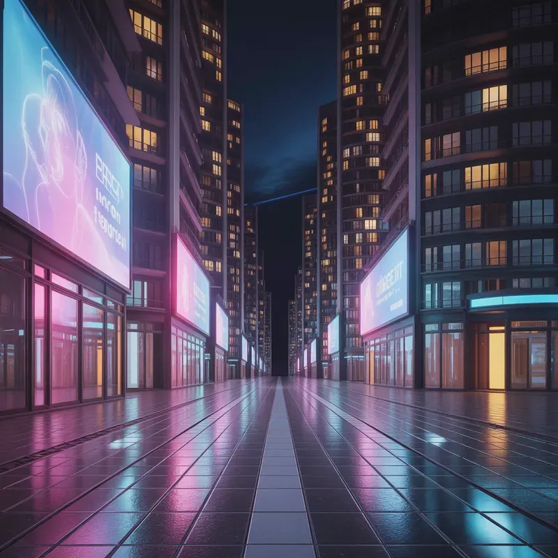 Cyberpunk Residential Nights 50