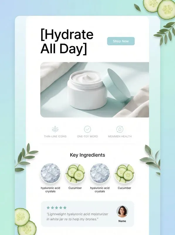 Beauty Ad Banner Generator