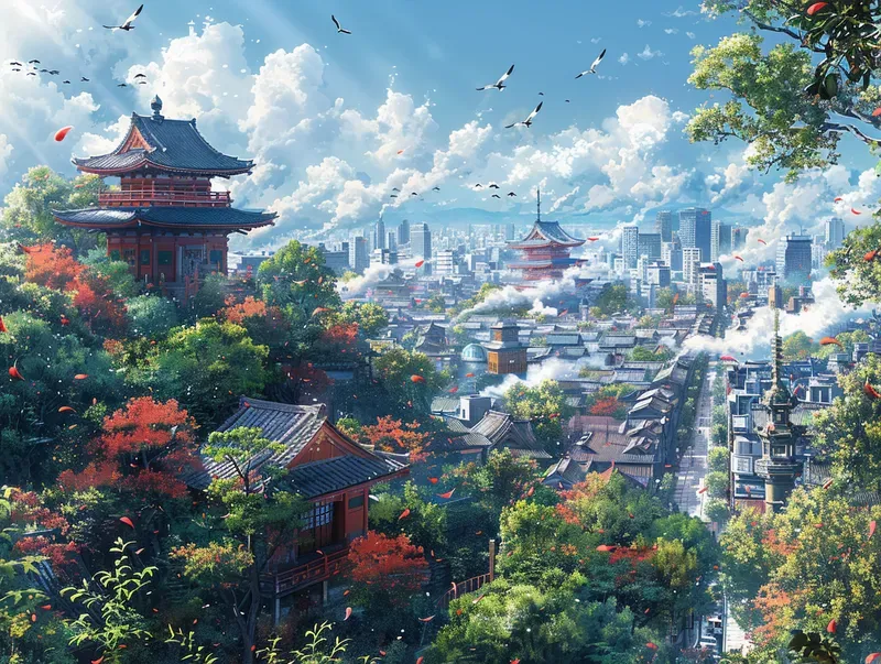 Premium City And Landscape Wall Art