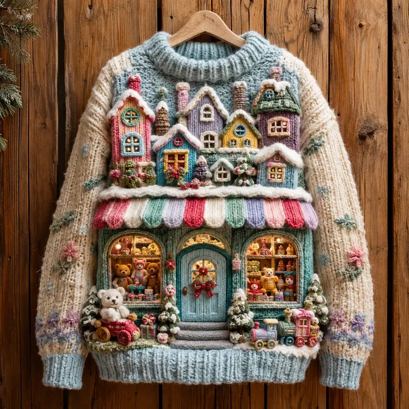 Cozy Shop Village Sweaters