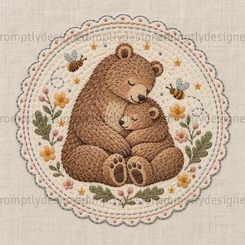 Embroidered Animal Nursery Etsy Prints