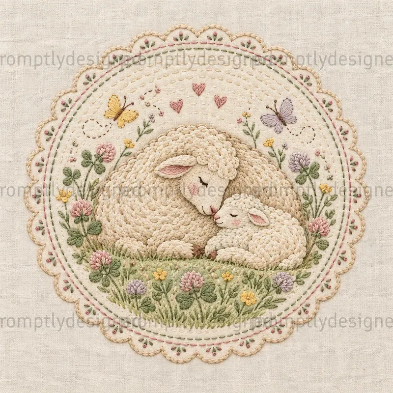 Embroidered Animal Nursery Etsy Prints