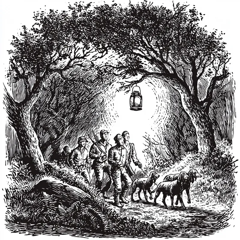 Dramatic Pen Ink Illustrations