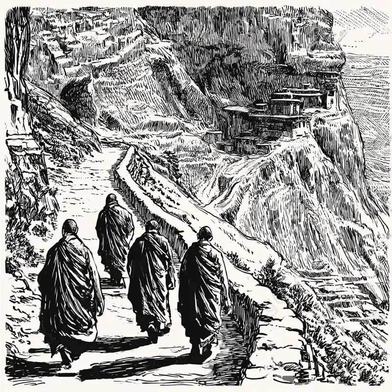 Dramatic Pen Ink Illustrations
