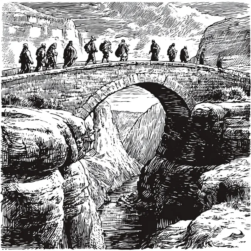 Dramatic Pen Ink Illustrations