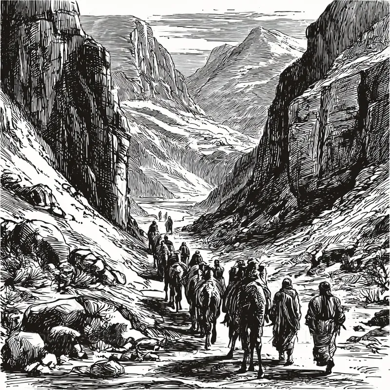 Dramatic Pen Ink Illustrations