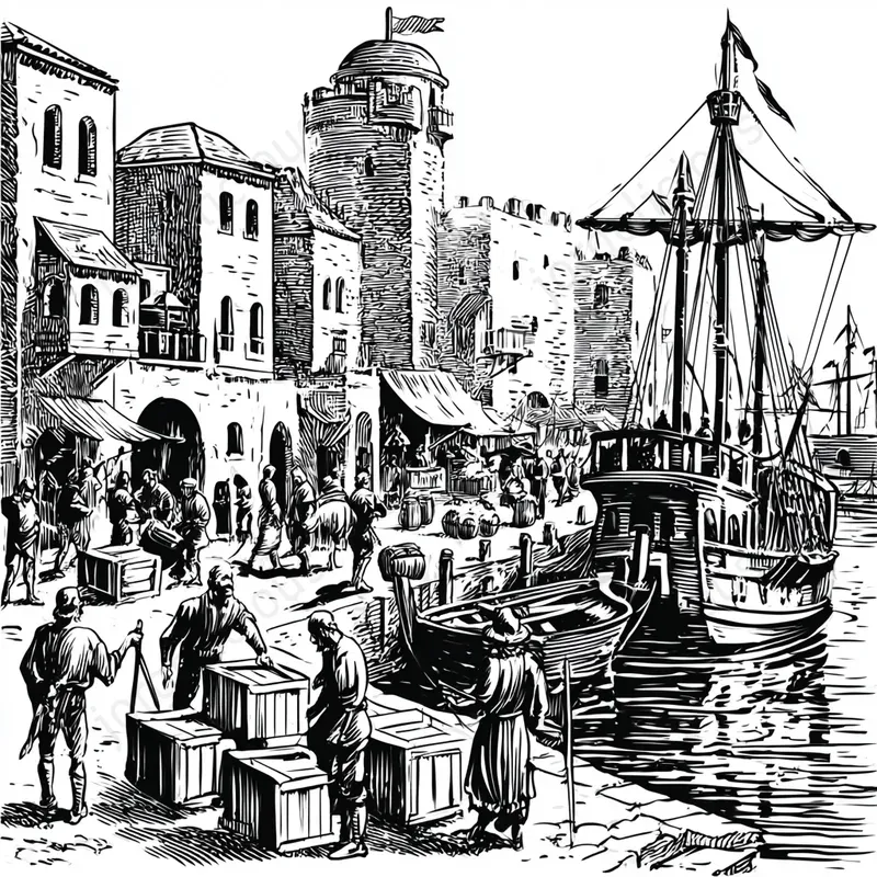 Dramatic Pen Ink Illustrations