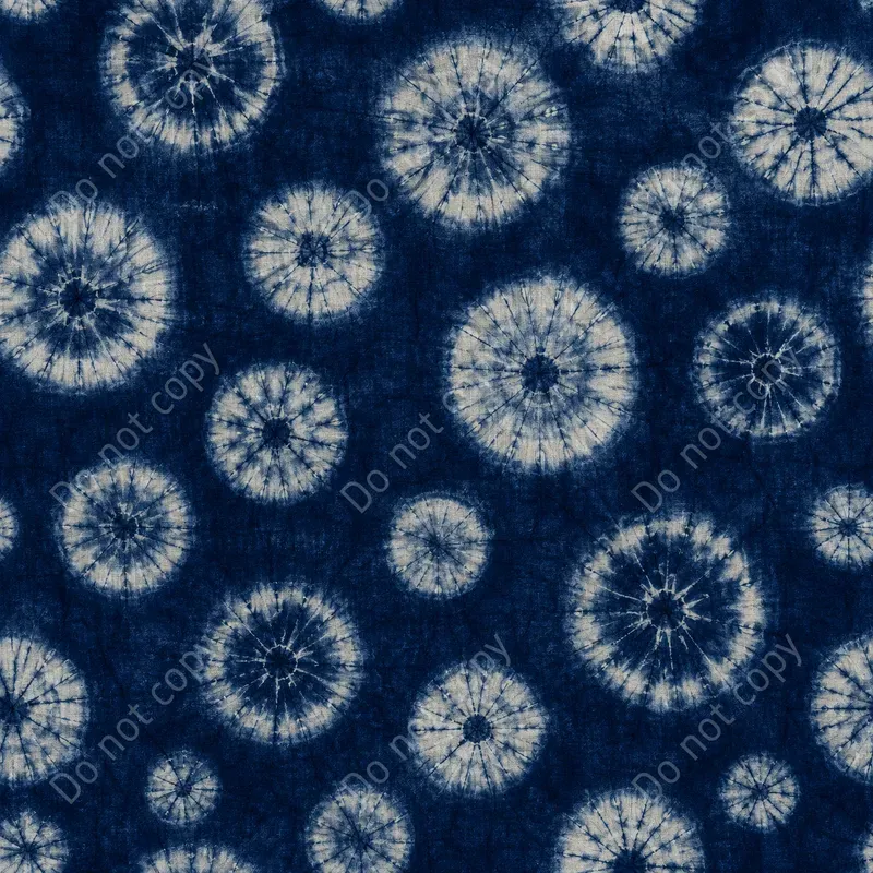 Shibori Indigo Seamless Tiles