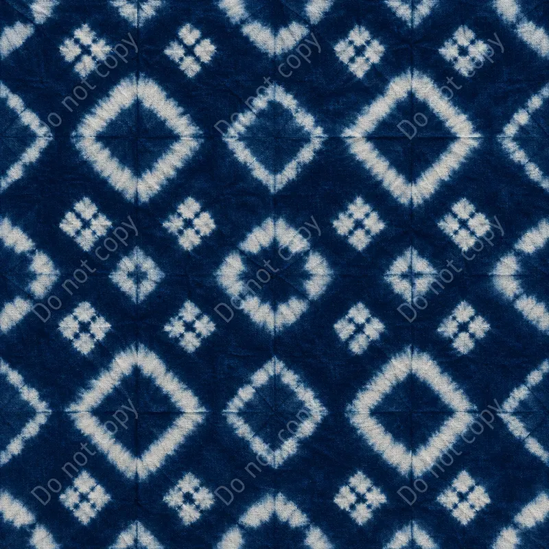 Shibori Indigo Seamless Tiles