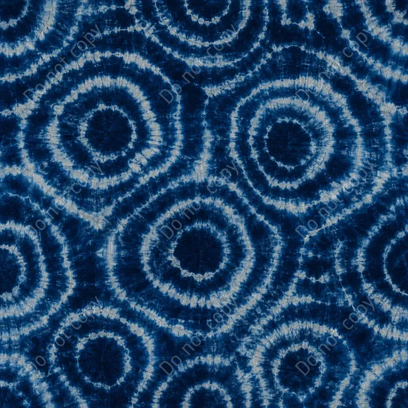 Shibori Indigo Seamless Tiles