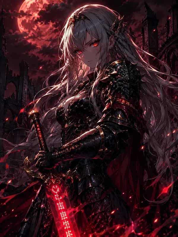 Dark Fantasy Anime Portrait Generator