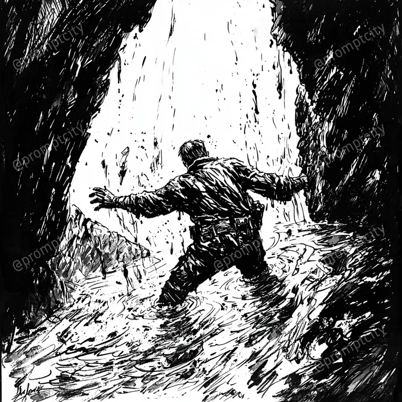 Black Ash Graphic Novel Art