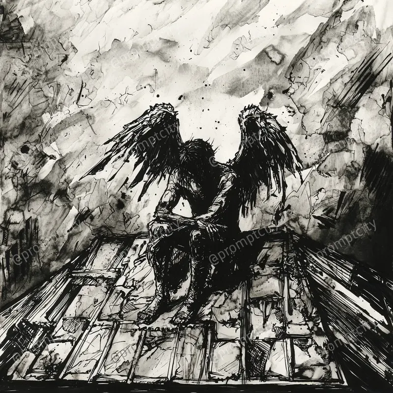 Black Ash Graphic Novel Art